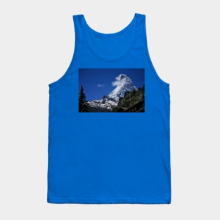 The Matterhorn under a clear blue sky Tank Top